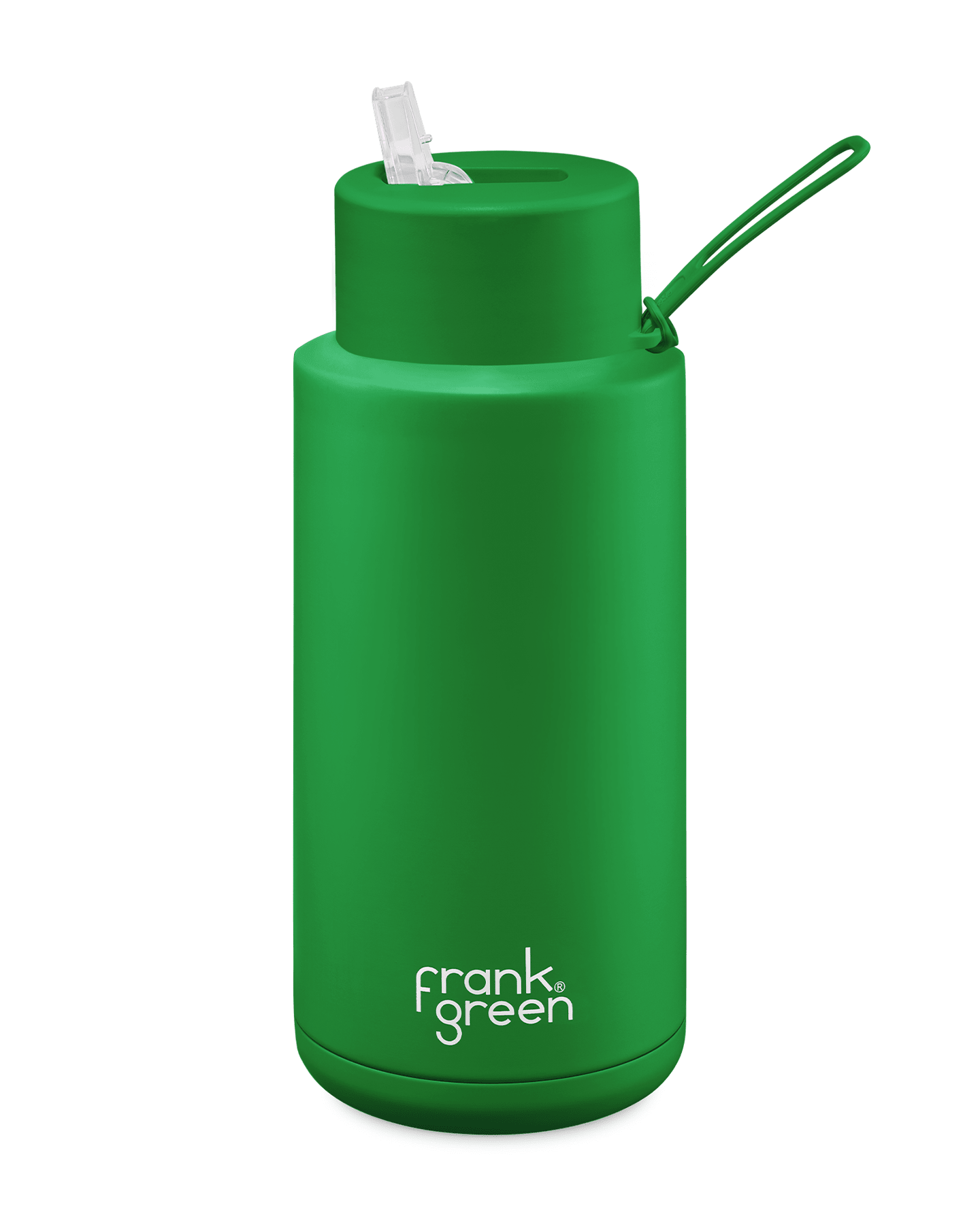 S/S Ceramic Reusable Bottle 34oz | Evergreen