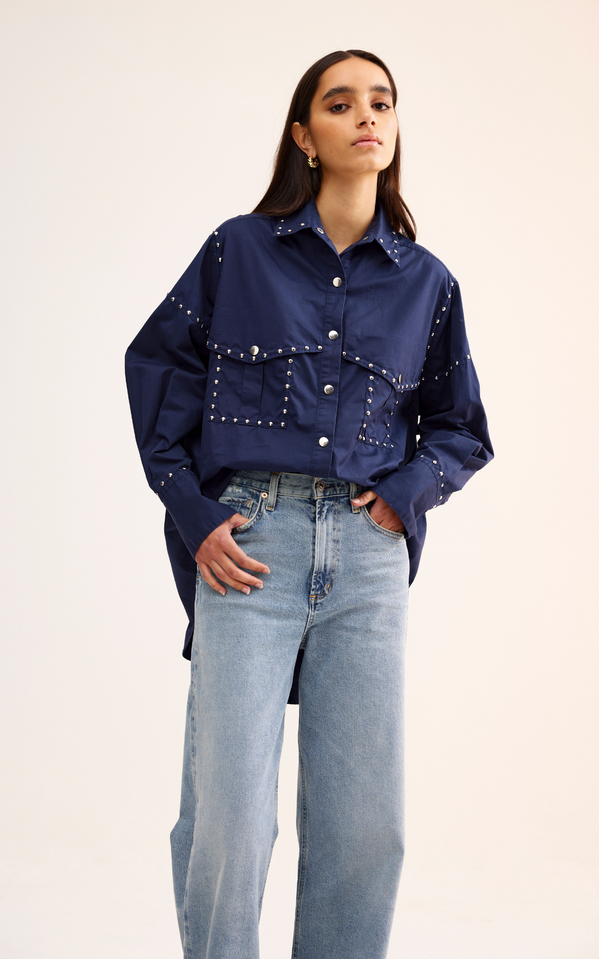 Ashley Shirt | Indigo