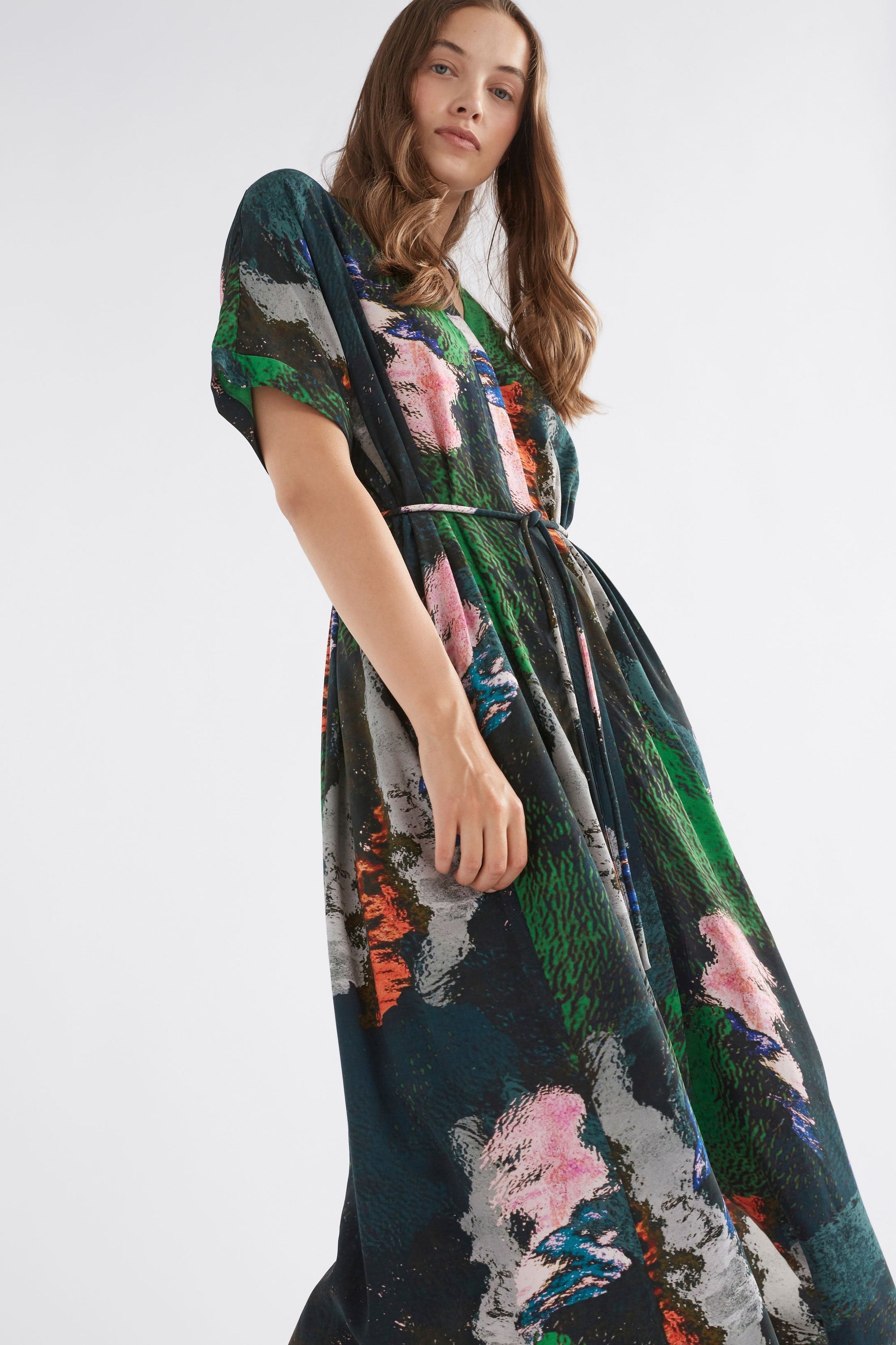 Malo Shirt Dress | Reflections Print