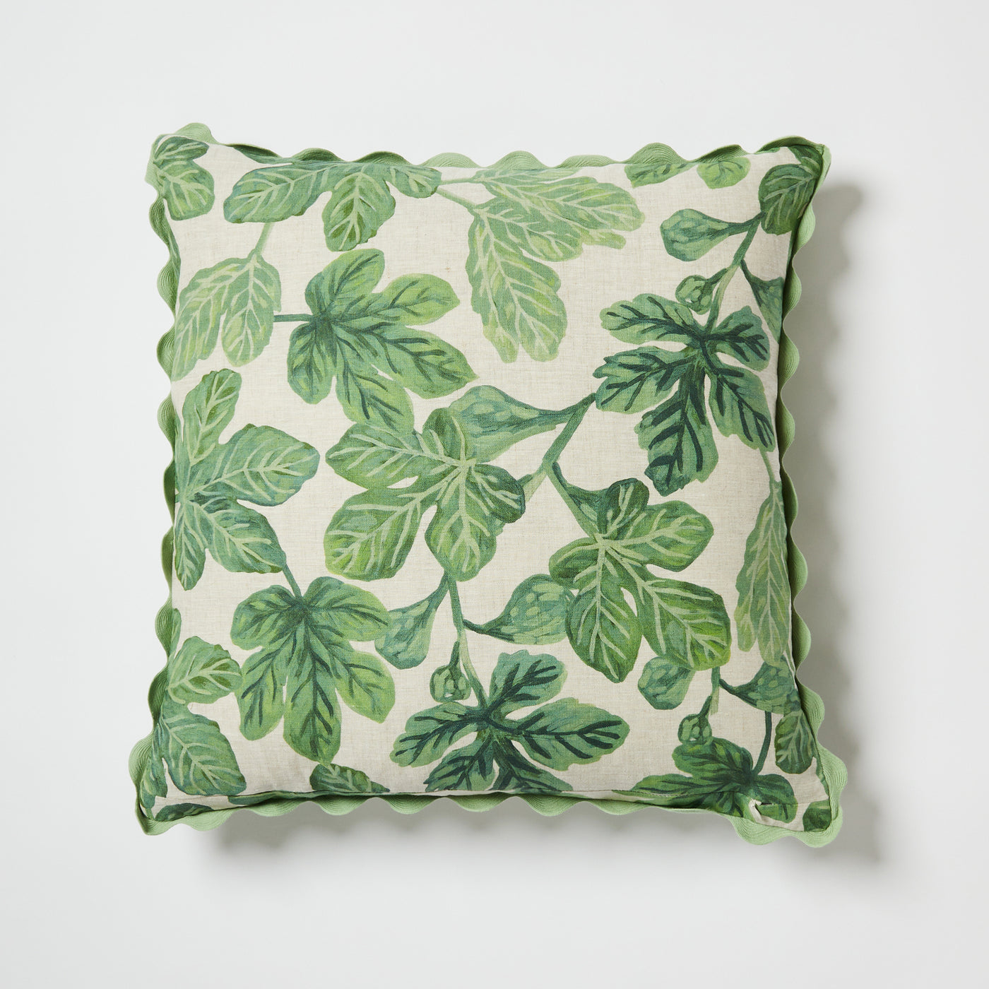 Fig Green Cushion 60x60