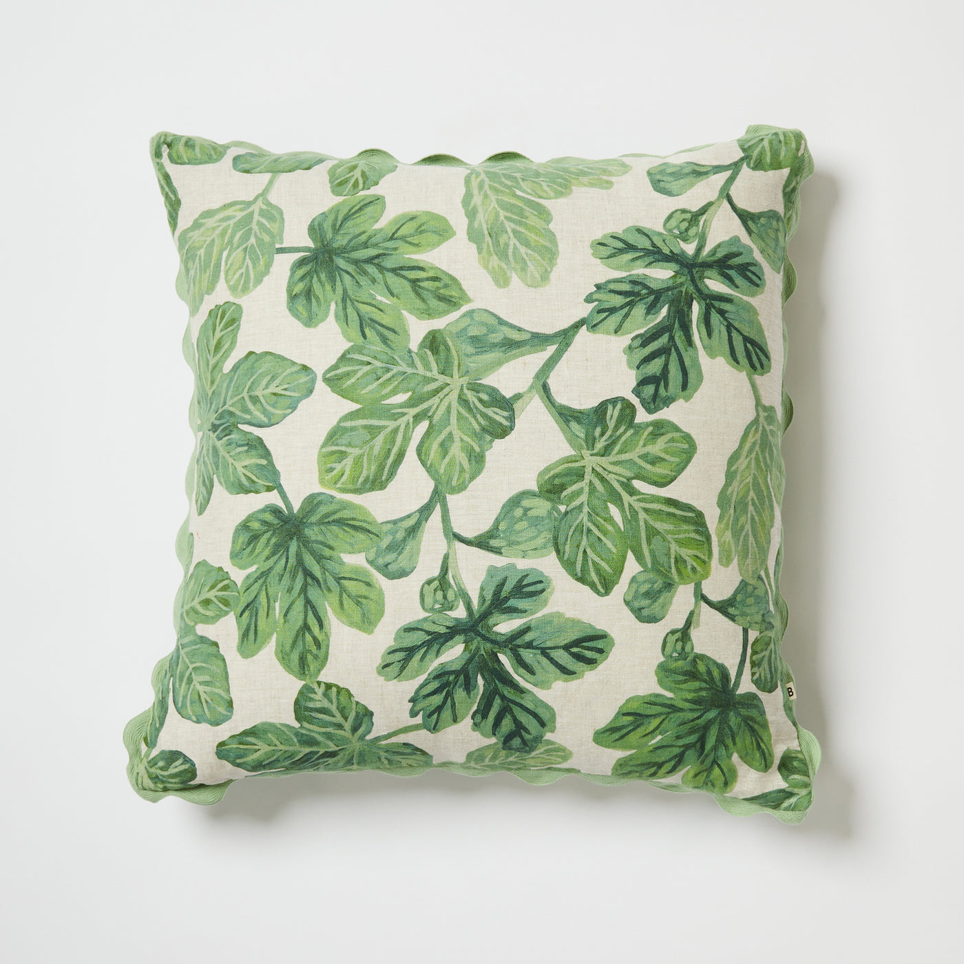 Fig Green Cushion 60x60