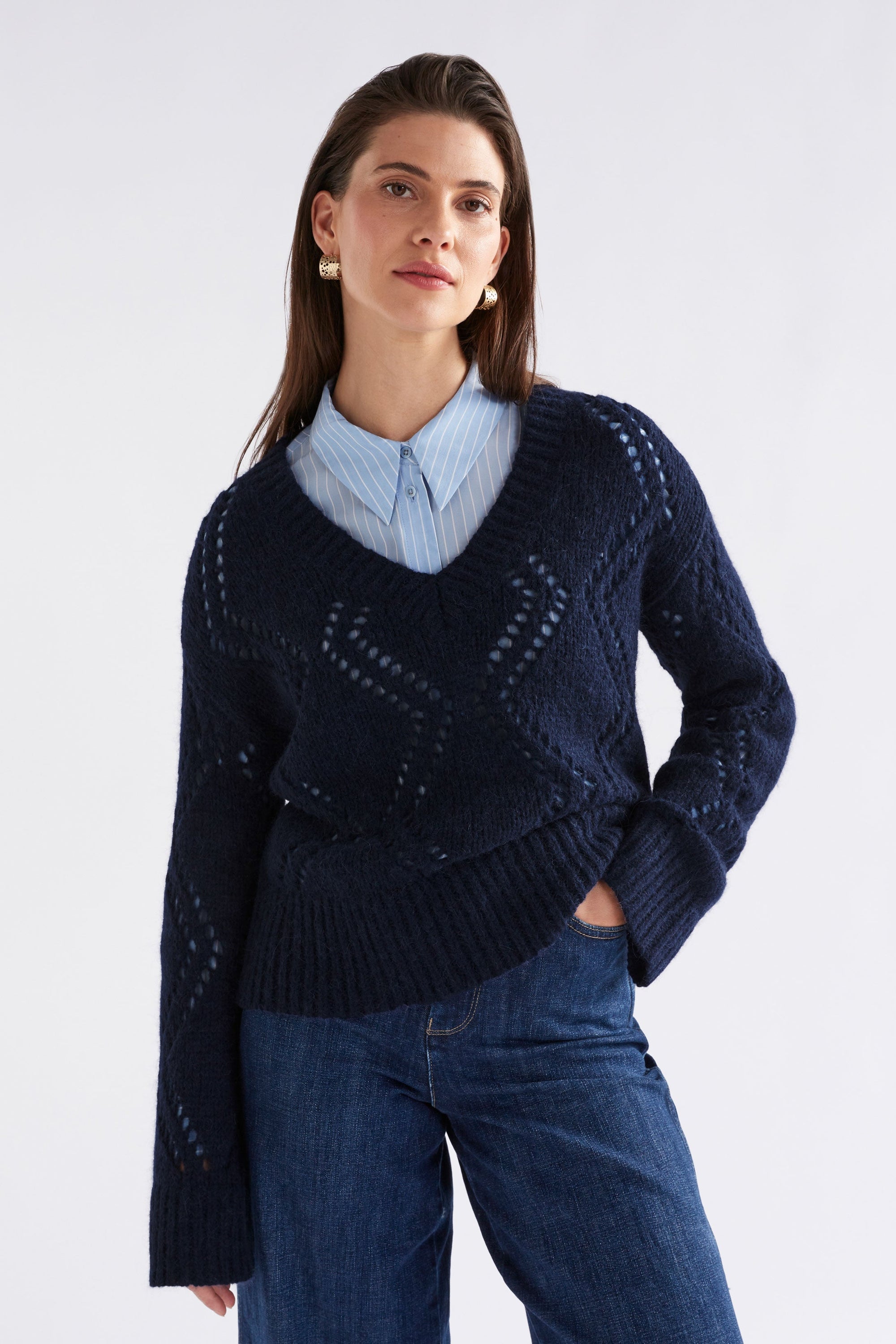 Sirona Sweater | Steel Blue