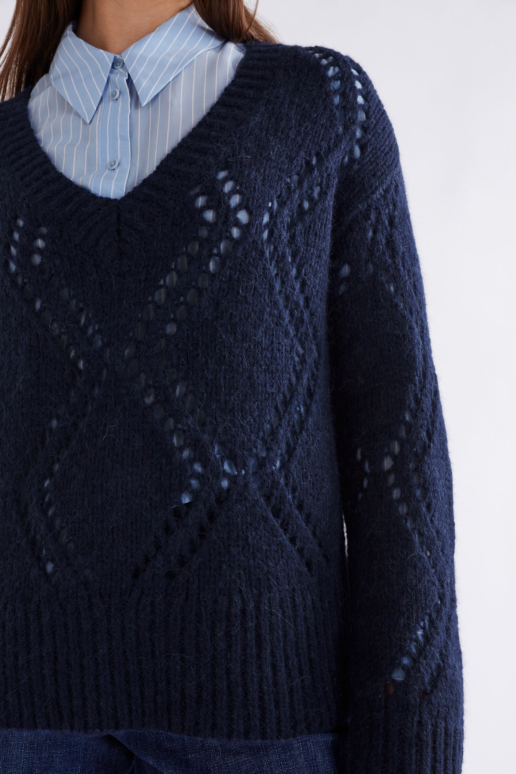 Sirona Sweater | Steel Blue