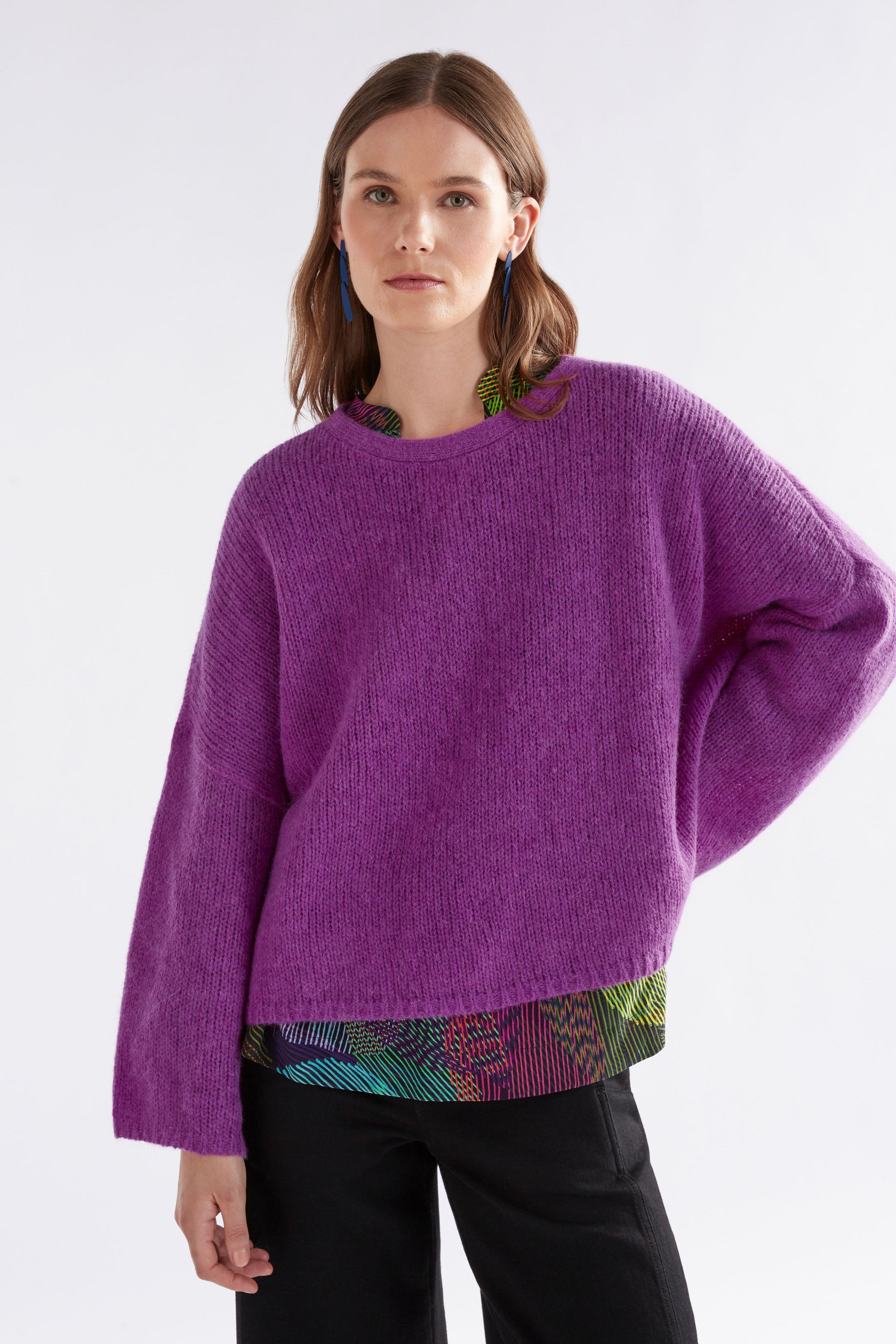 Agna Sweater | Pink Berry