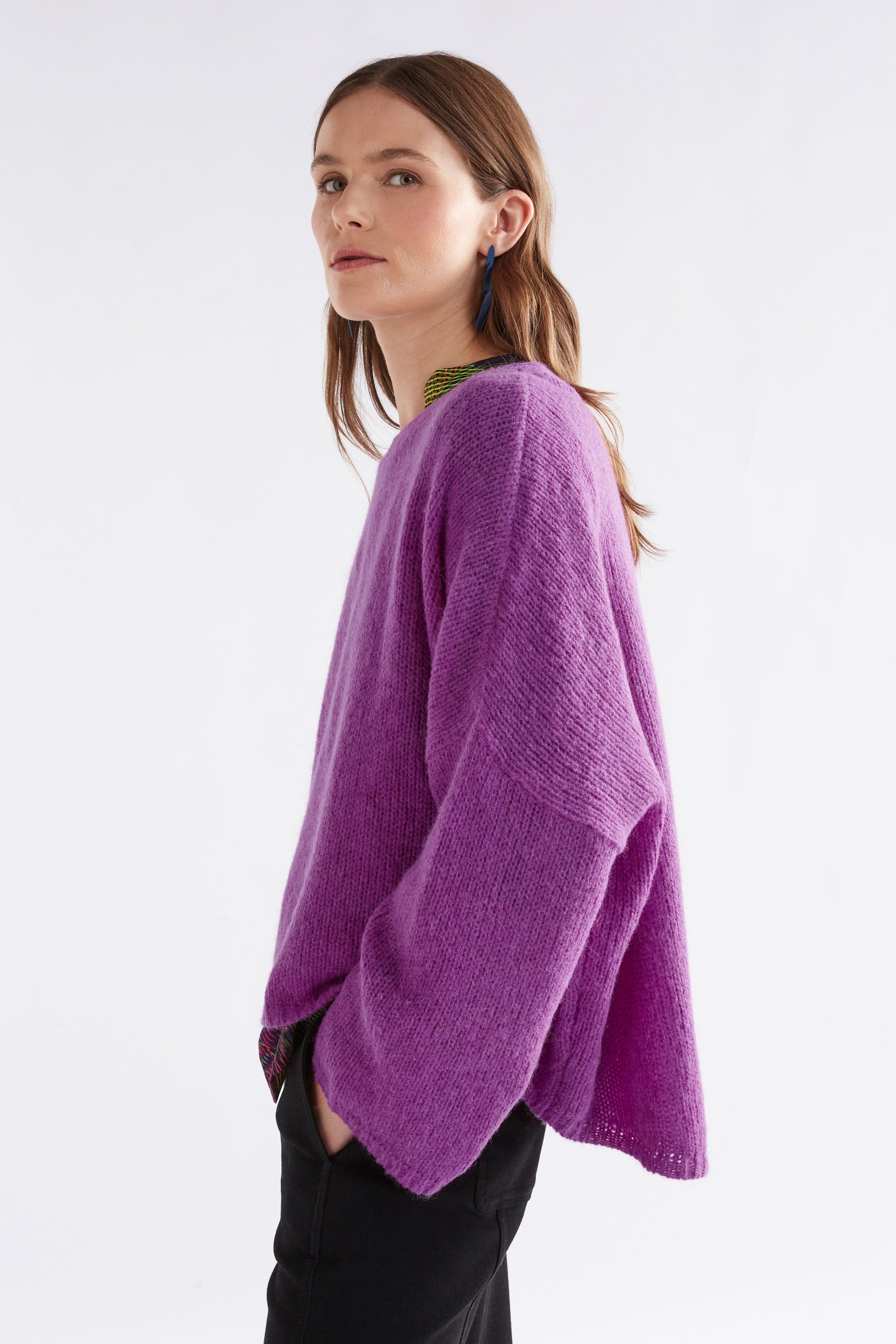 Agna Sweater | Pink Berry