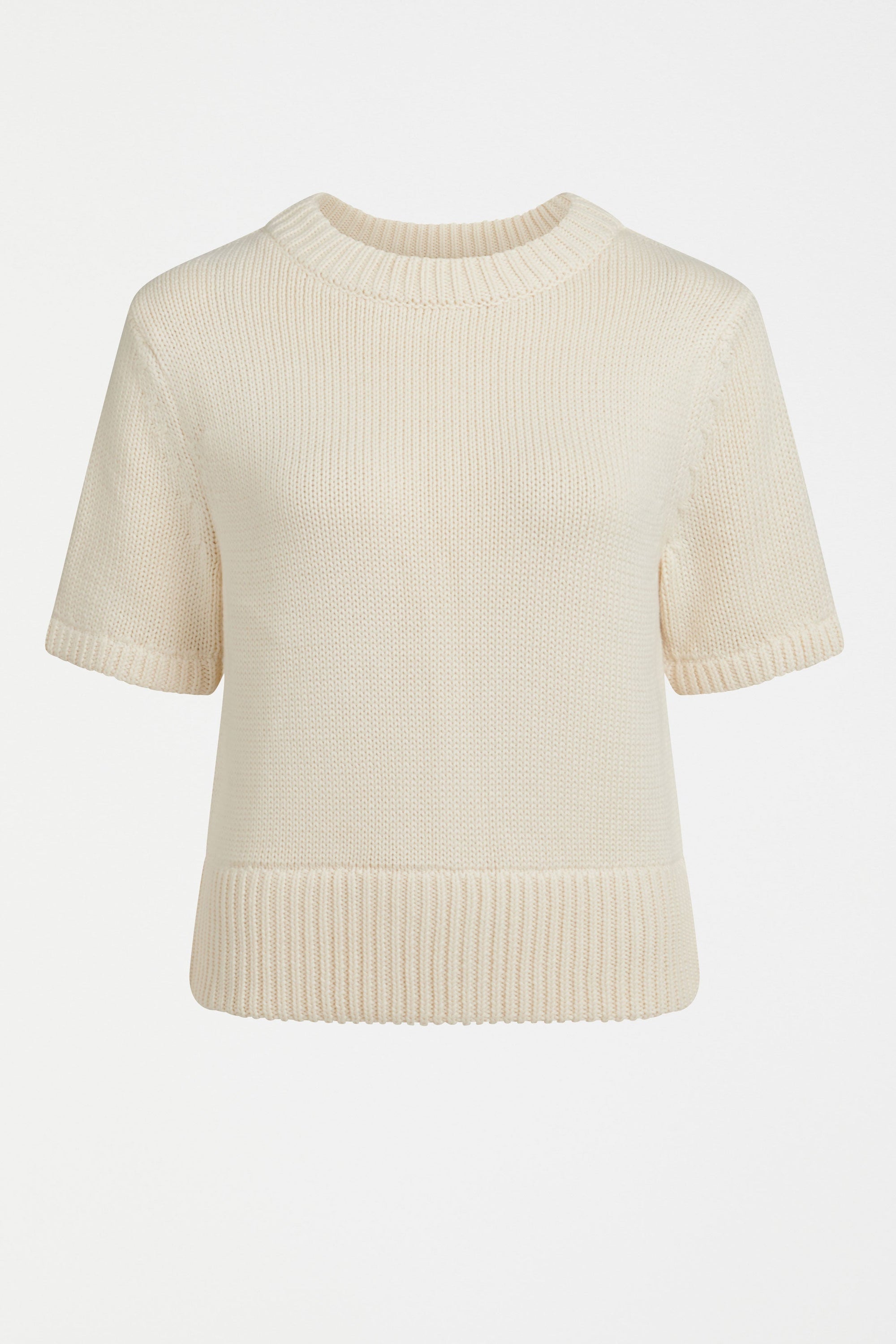 Luft Knit Top | White